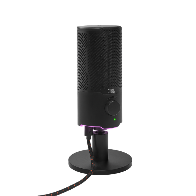 JBL Quantum Stream - Black - Dual pattern premium USB microphone for streaming, recording and gaming - Detailshot 15 image number null